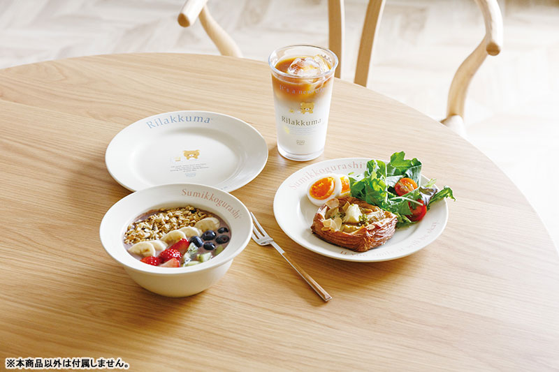 Rilakkuma|San-X Plate Bread Cake Cute Stylish Tableware Popular|25 x 205 x 205 mm approx.