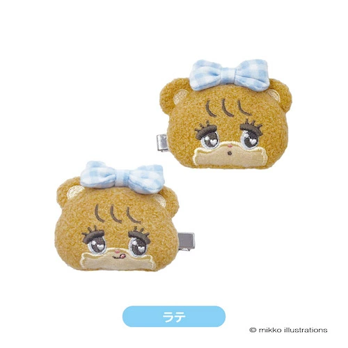 mikko illustrations|Plush Toy Heaclip| H62 x W80 x D34mm approx.