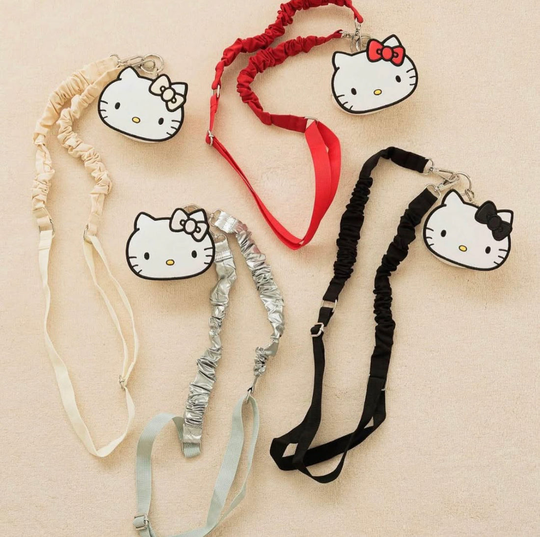 Sanrio|Hello Kitty x me% Phone Strap/hand strap/smartphone accessories