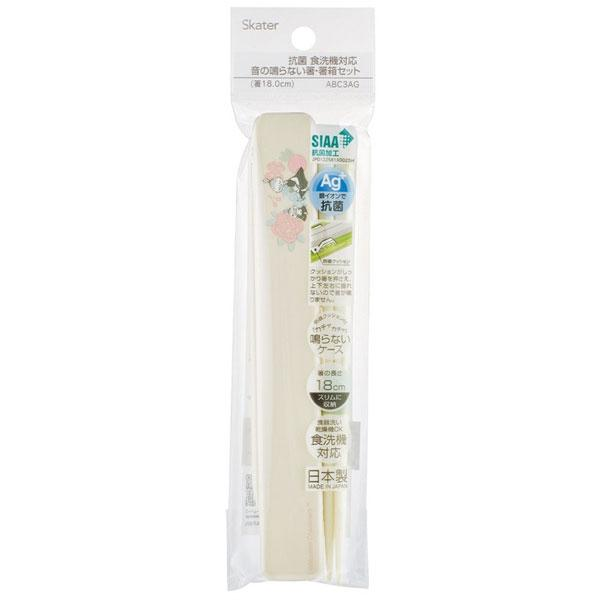 Moomin|Silent chopstick case set|19 x 3.1 x 1.3 approx.