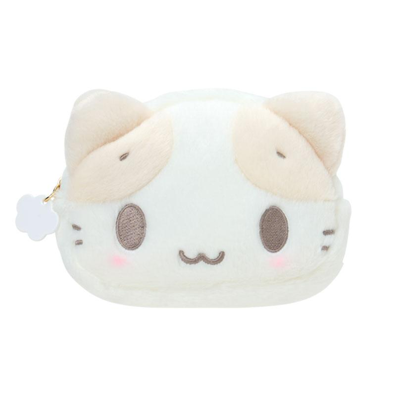 Sanrio|Nap on Fluffy White Cloud Face-shaped Pouch 15×2.5×11.5cm approx.