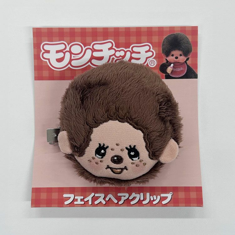 Monchhichi|Face Hair Clip|H10×W10×D4.5cm approx.