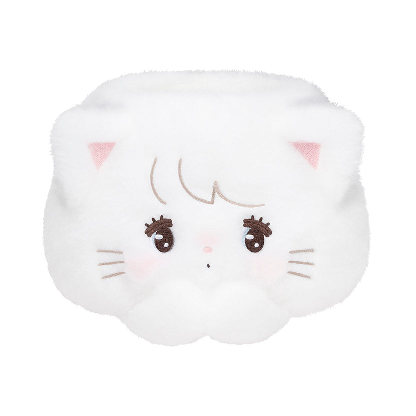 mikko illustrations|Lil ala mode Fluffy Plush Pen Holder|H100 x W120 x D120mm approx.