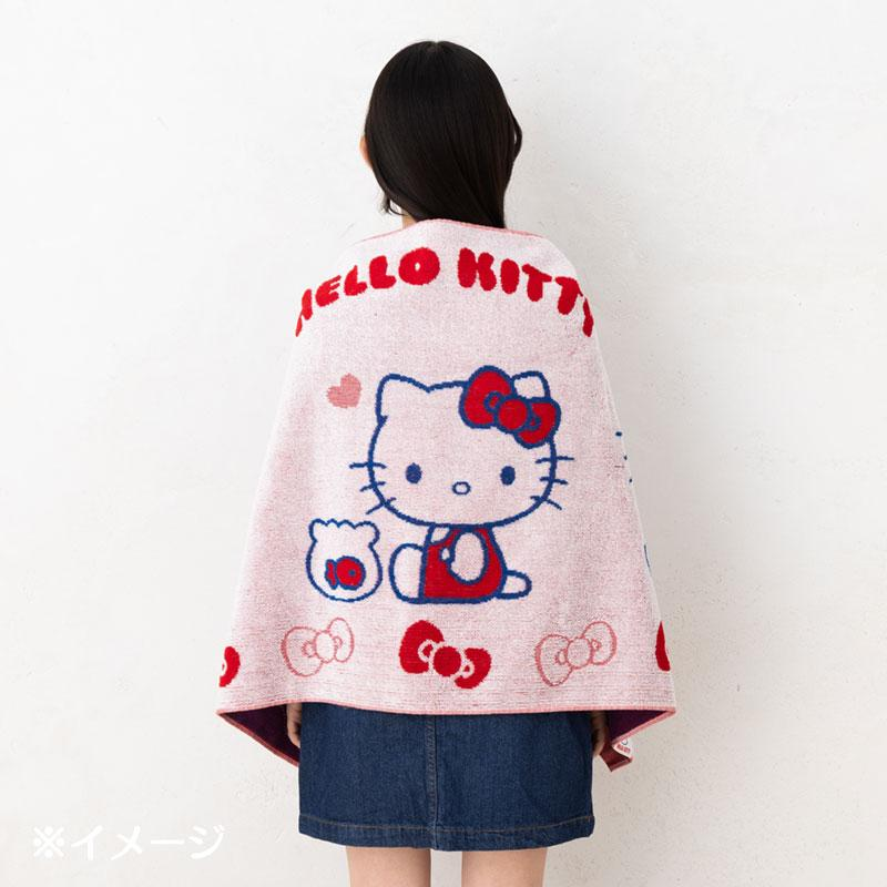 Sanrio|100% cotton Snap Bath Towel|31.0 x 24.0 x 4.2cm approx.