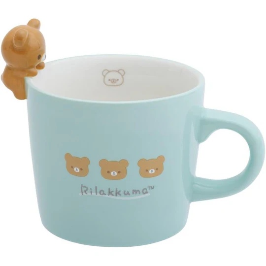 Rilakkuma|Ceramic Mug with Nokkari Figure|120×120×105mm approx.