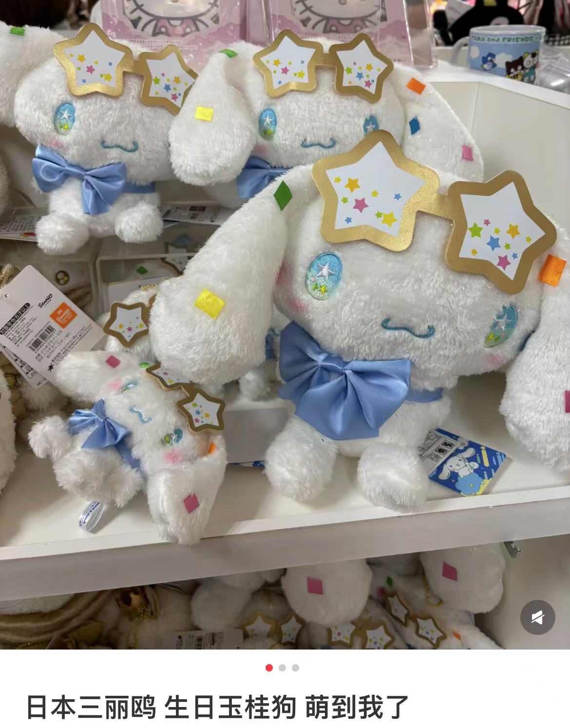 Sanrio|Cinnamoroll Starlight Party Plush Dolls/Plush Toy | M/17.0 x 40.0 x 24.0cm approx.