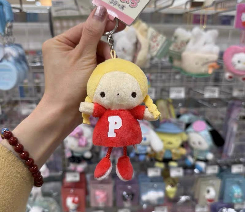 Sanrio|Hanging Legs Series Mascot Holder /Plush Keychain|120x55x48mm approx.