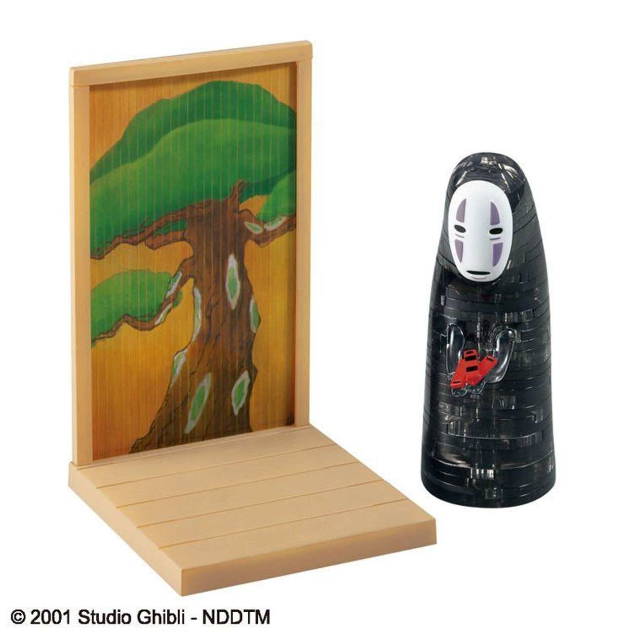 My neighbor totoro|Beverly Crystal 3D Puzzle Ghibli Spirited Away No-Face |W95 x H147 x D48mm approx.