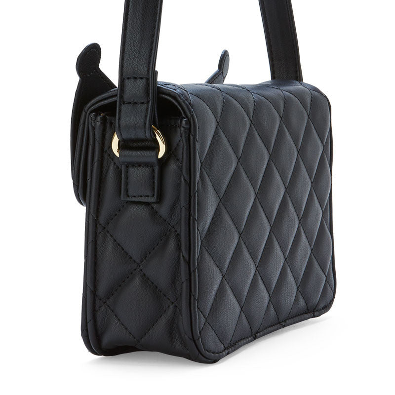 Sanrio|Kuromi delusional lady妄想执事/妄想大小姐库洛米斜背/肩背小皮包|18 x 6 x 13 cm