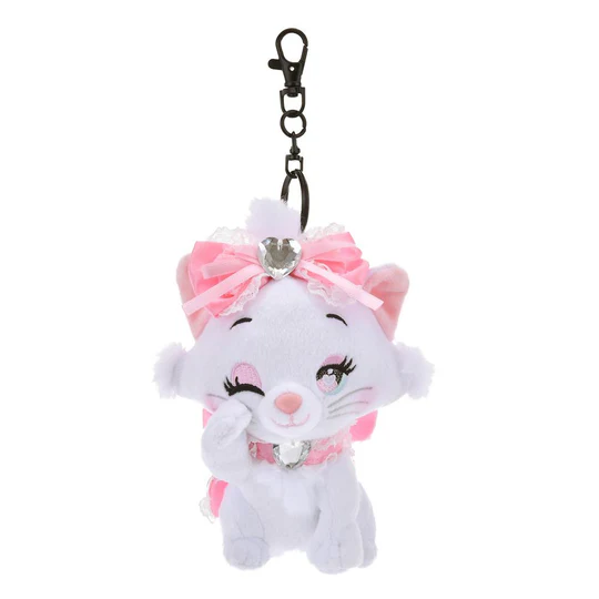 Disney|The Aristocats Mascot Holder /Plush Keychain|H15×W11×D12cm approx.