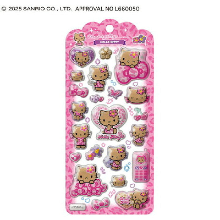 Sanrio|Drop Jelly Stickers|200×95mm approx.