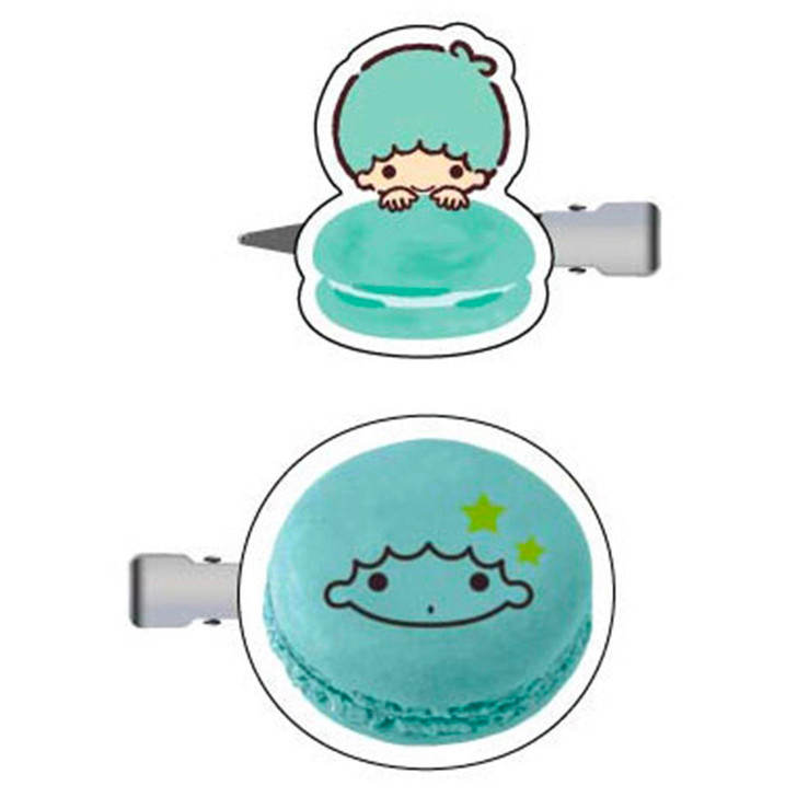 Sanrio|HASEPRO Sanrio Macaron Hair Clip Set of 2|40×40×3mm approx.
