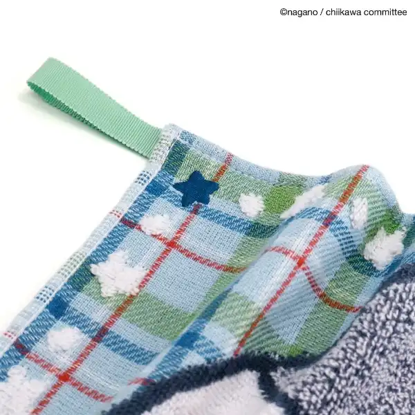 Chiikawa 吉伊卡哇|可挂洗脸毛巾/小方巾|約H340 x W340mm