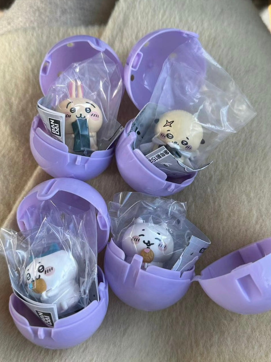 Chiikawa 吉伊卡哇|吃美食限定盲盒/扭蛋/全4种|1枚入