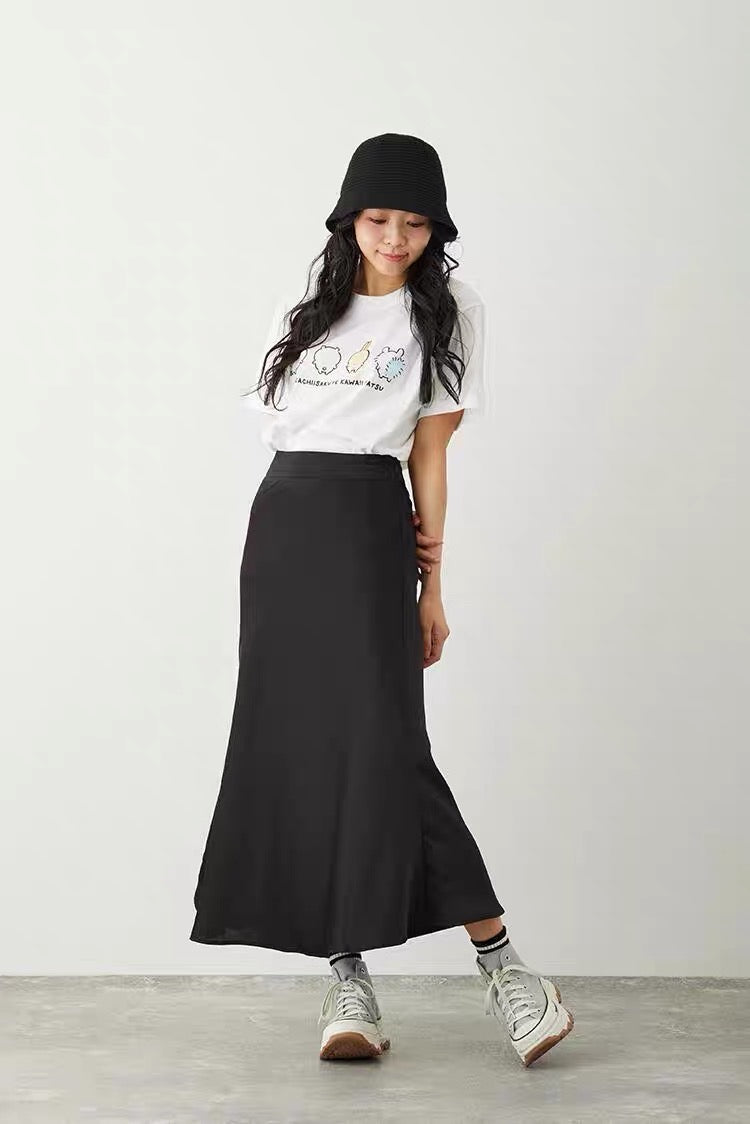 Chiikawa 吉伊卡哇|四小只背影白T恤/Tshirt