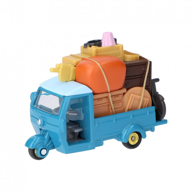 Tomica|Dream Tomica Ghibli 07 My Neighbor Totoro Three-wheeler Vehicle 多美卡 × 吉卜力宫崎骏《龙猫》搬家三轮车模型玩具/摆件|约W50×H30×D66 mm