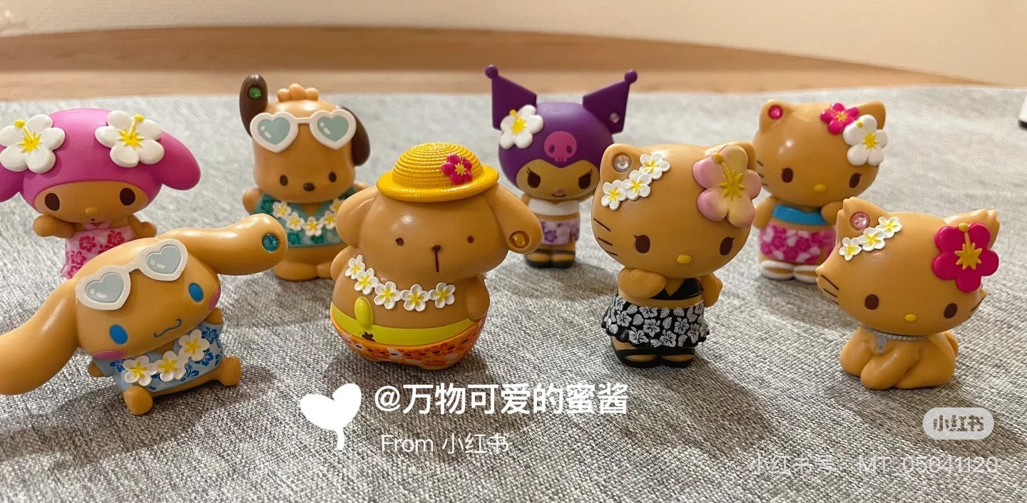 【limit 2】Sanrio|Endless Summer Vacation Secret Mascot mystery bag/blind box/All 8 types|1pcs