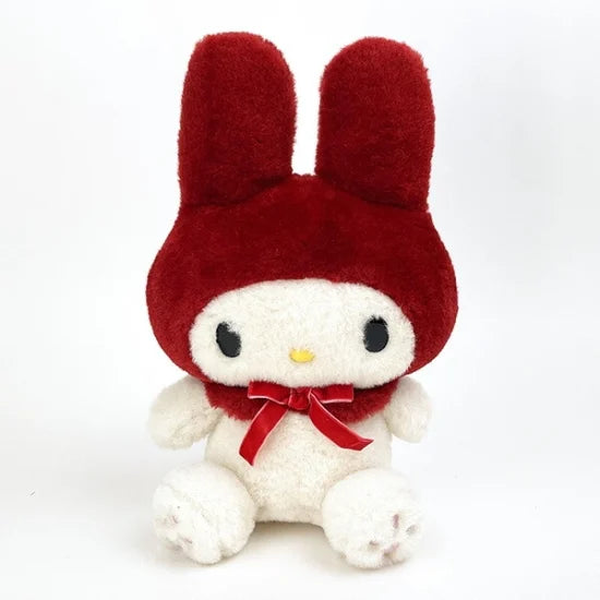 Sanrio|melody美乐蒂毛茸茸玩偶/公仔|约30cm×19cm×14cm