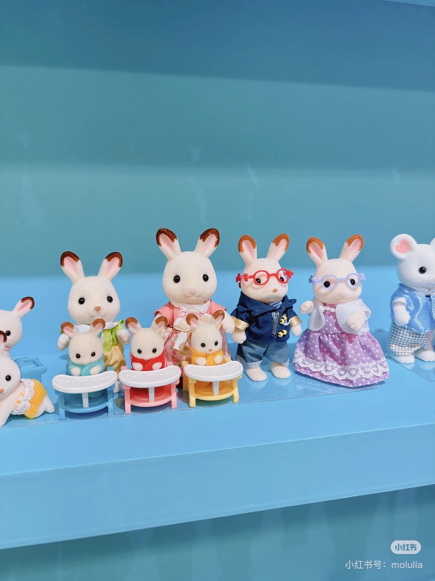 SylvanianFamilies|Chocolate Rabbit Grandparents Set 5190