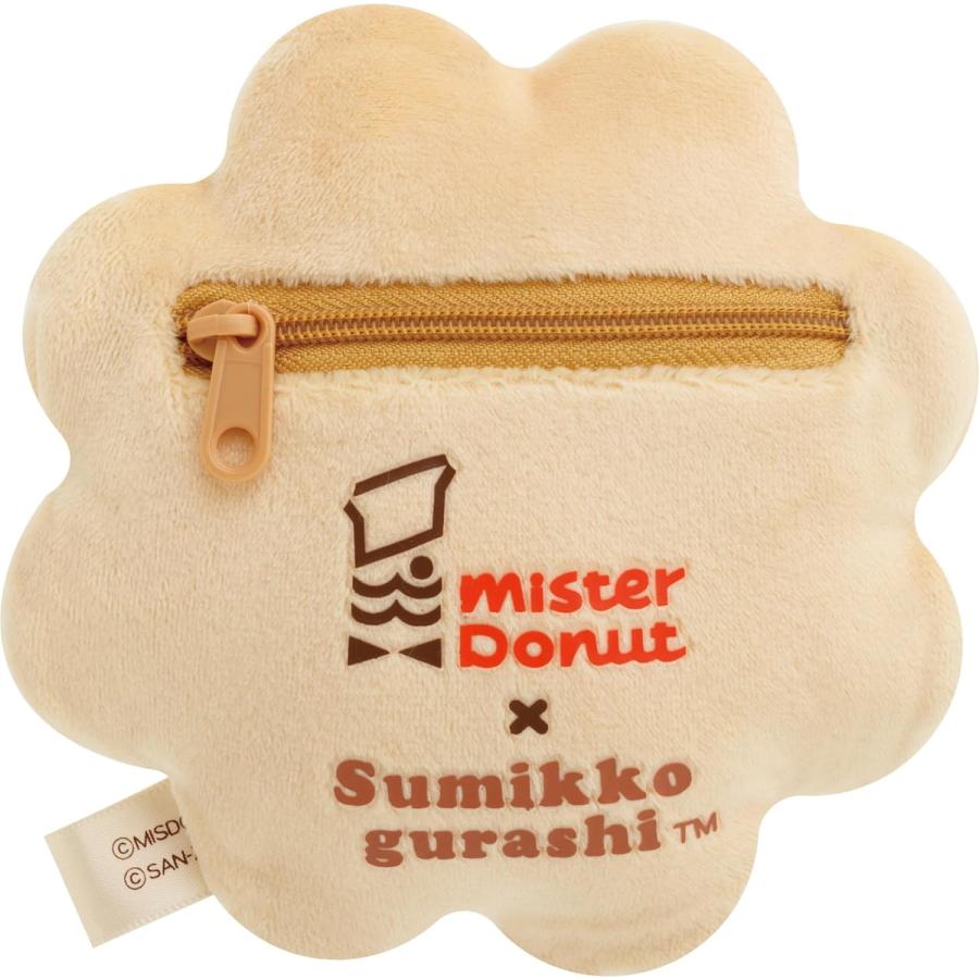 Sumikko gurashi角落生物|甜甜圈限定甜甜圈零钱包|約125×125×30mm