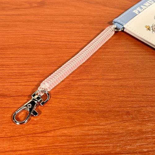 Snoopy|school bus皮质感可伸缩卡包|约8cm×11cm