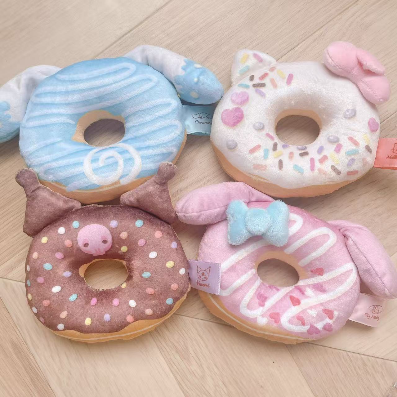 Sanrio|Cushion Donut|42×11×37cm approx.