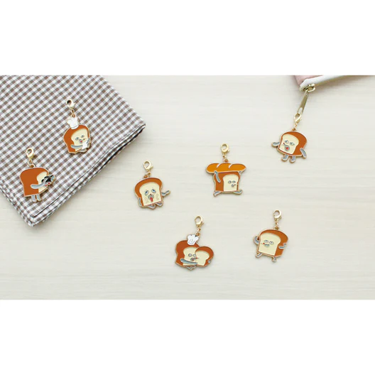 hobonichi|Bread Thief Tiny Metal Charm mystery bag/blind box/All 8 types|1pcs