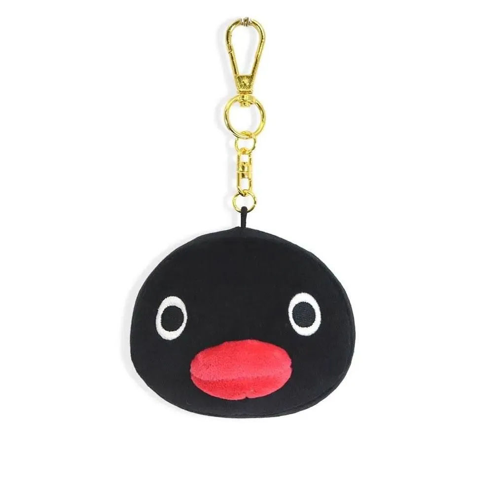 Pingu|Face Mascot Holder /Plush Keychain|8.0 x 4.0 x 6.5 cm approx.