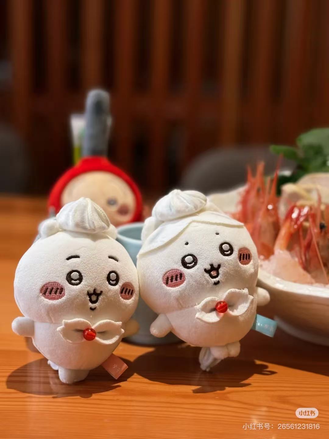 Chiikawa |Heart-warming Mascot/plush Keychain| H175 x W90 x D60mm approx.