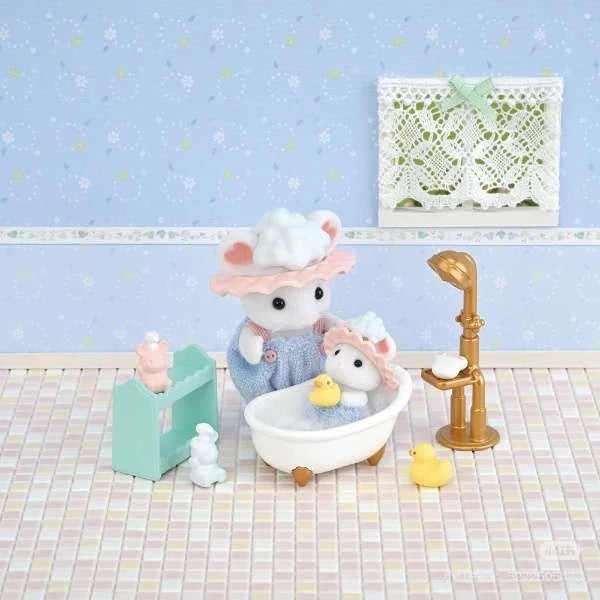 SylvanianFamilies森贝儿家族|bath and shower set浴缸和淋浴套组/玩具/过家家5739
