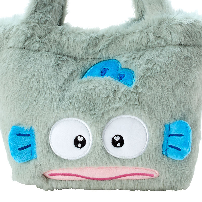 Sanrio三丽鸥|Characters Fur Tote Bag星星眼可爱角色毛茸茸手提托特包|约高20cm×底宽20cm×顶30cm