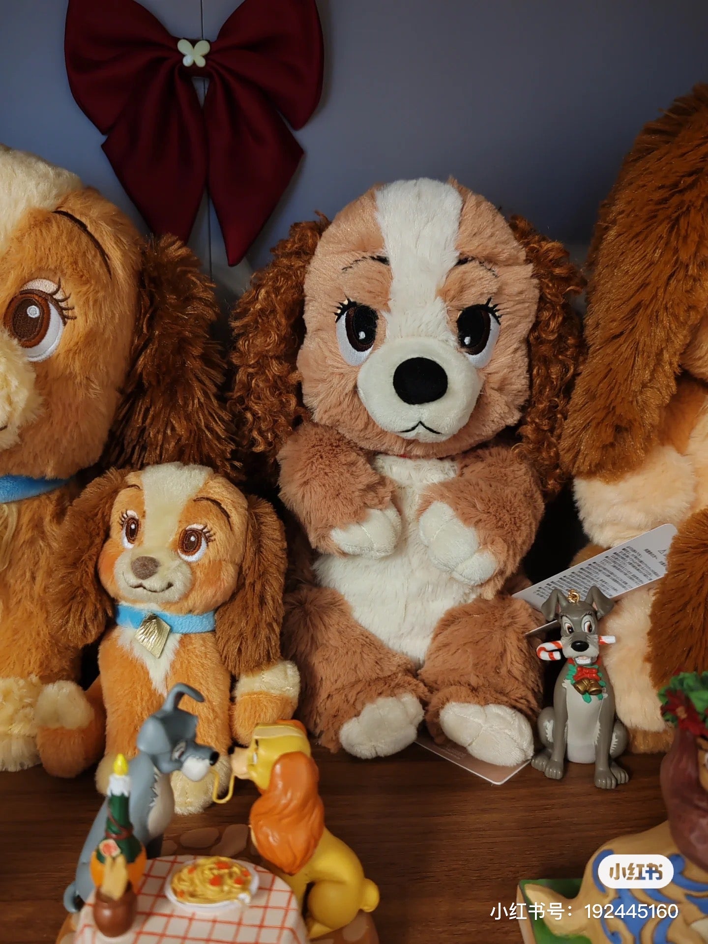 Disney迪士尼|东迪Soft Plush Doll Lady超柔软淑女大小姐狗狗公仔/玩偶|约H12×W14×D32cm