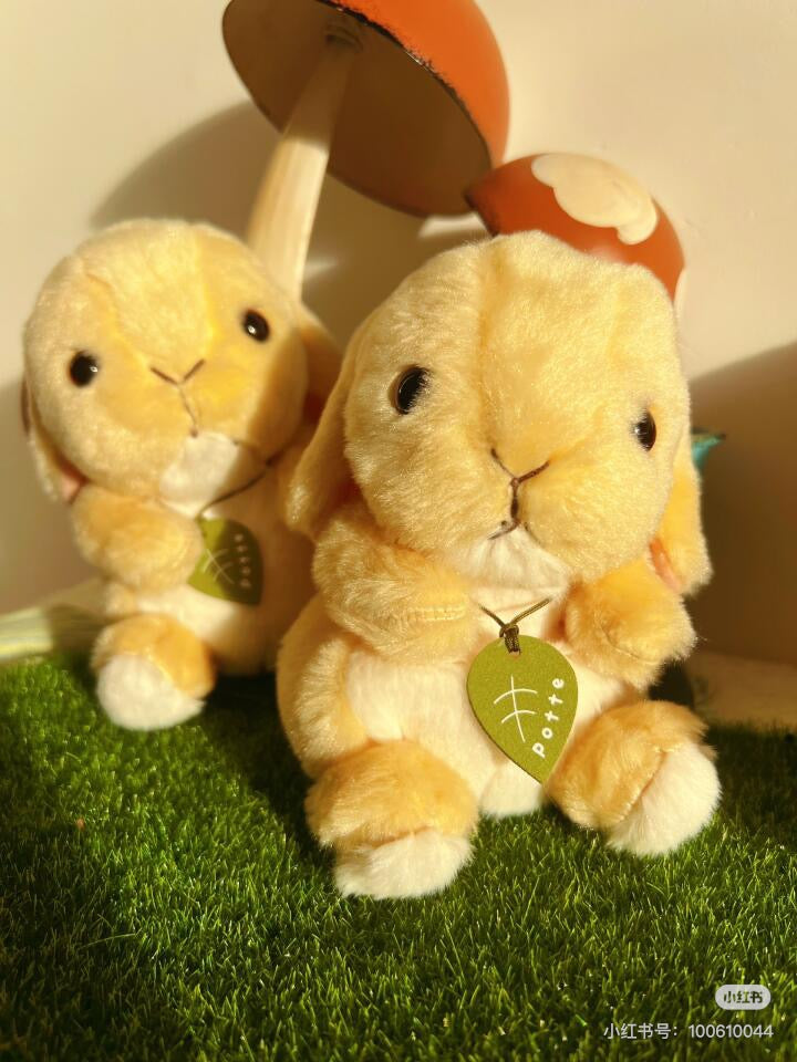 potte | Plush Dolls超柔软亲肤可爱动物毛绒玩偶/公仔|约13.0 x 10.0 x 16.0cm