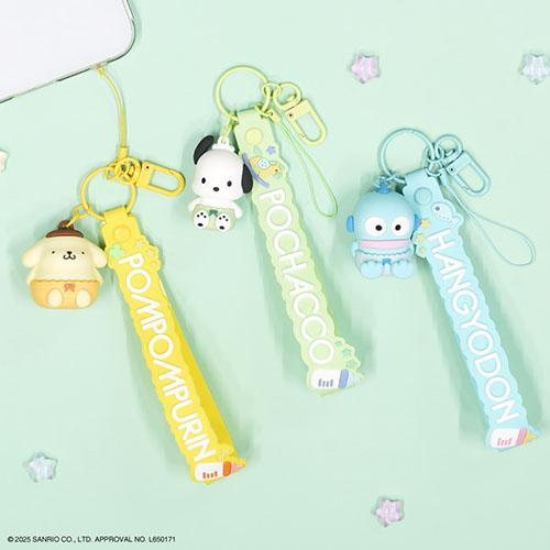 Sanrio|3D Mascot Hand Strap|4×3.5×4cm approx.