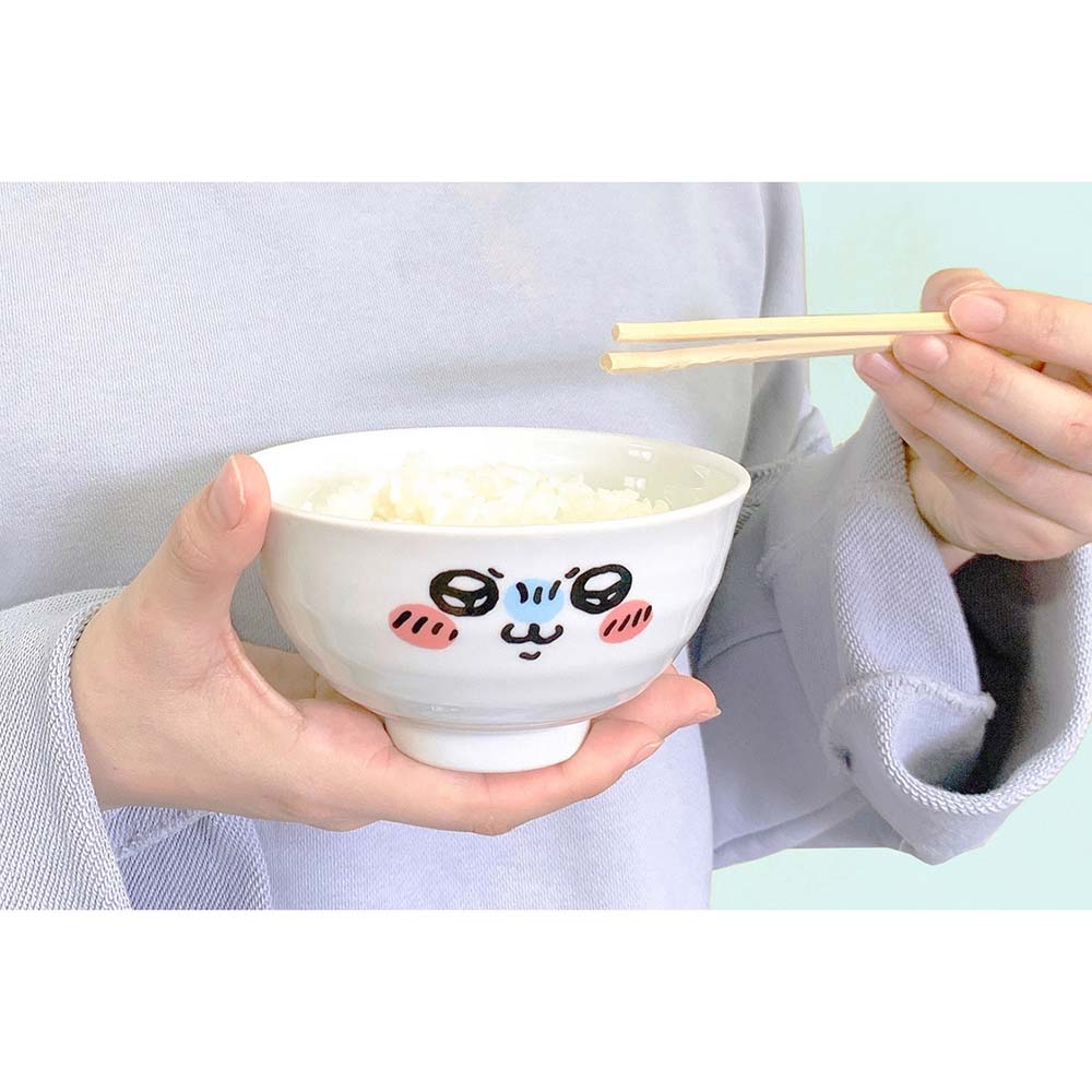 Chiikawa 吉伊卡哇|角色大脸可爱陶瓷碗|約直径125×H65mm