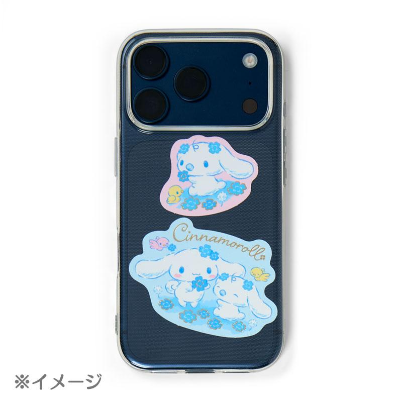 Sanrio|Light Blue Clover Cinnamoroll Sticker Set|W 11 x D 0.4 x H 13cm approx.