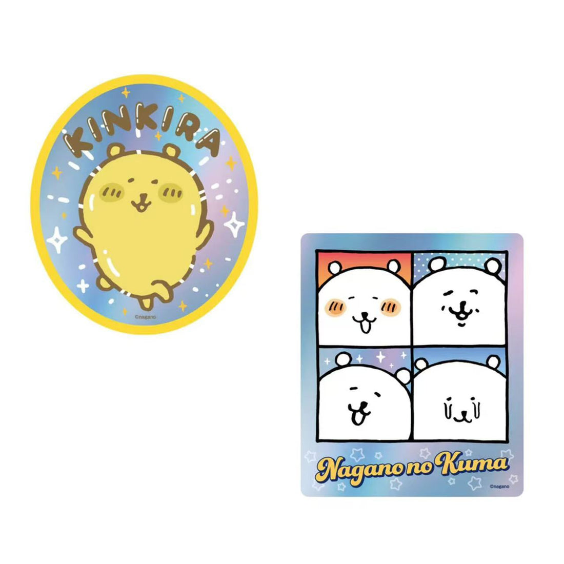 Nagano|Characters Prism Travel Sticker|H130×W90mm approx.