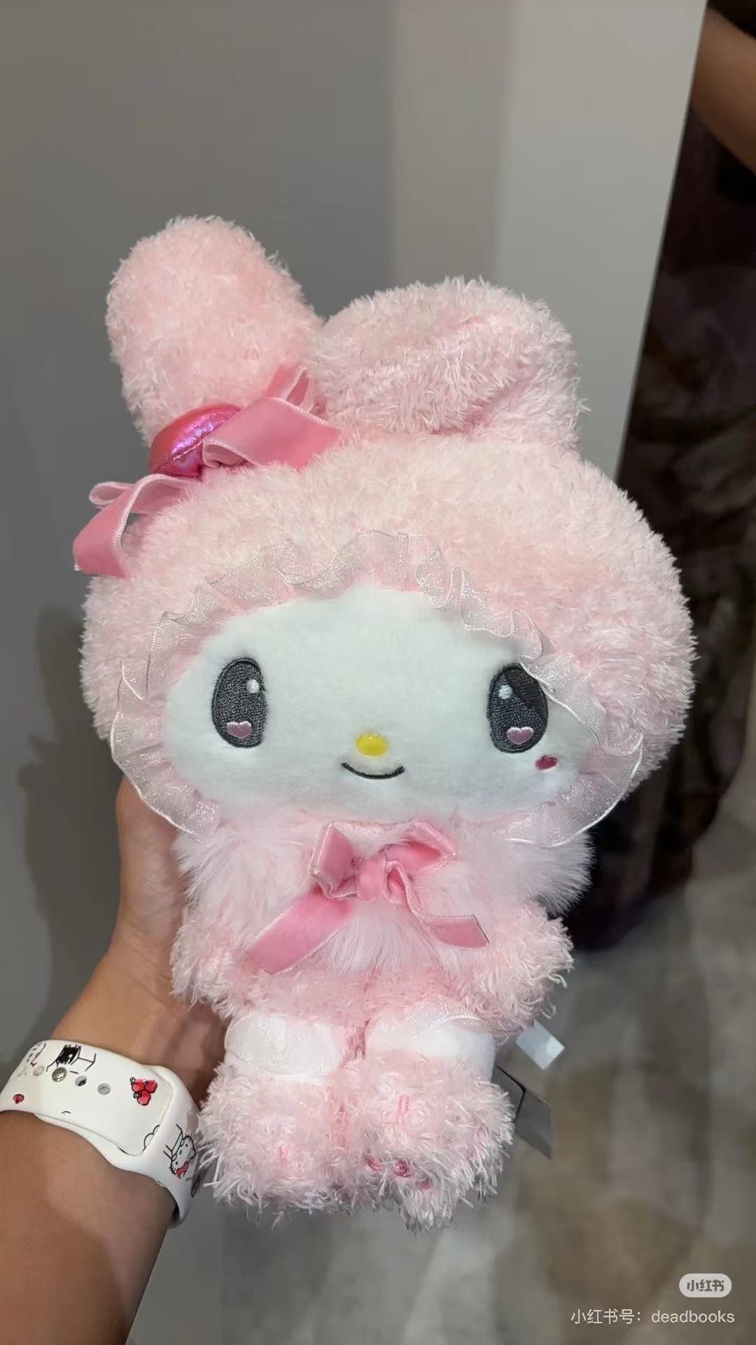 Sanrio|Kuromi & My Melody : Melousa Romiusa Plush Dolls/Plush Toy|21×10×25cm approx.