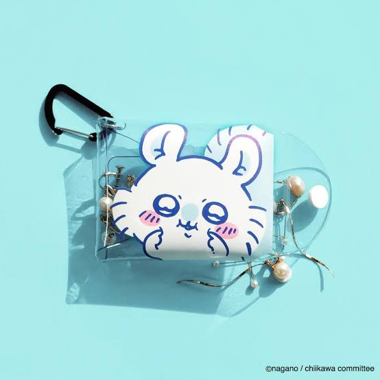 Chiikawa 吉伊卡哇|零钱包/ipods/airpods pro多功能PVC钥匙扣包|约7*8*2cm
