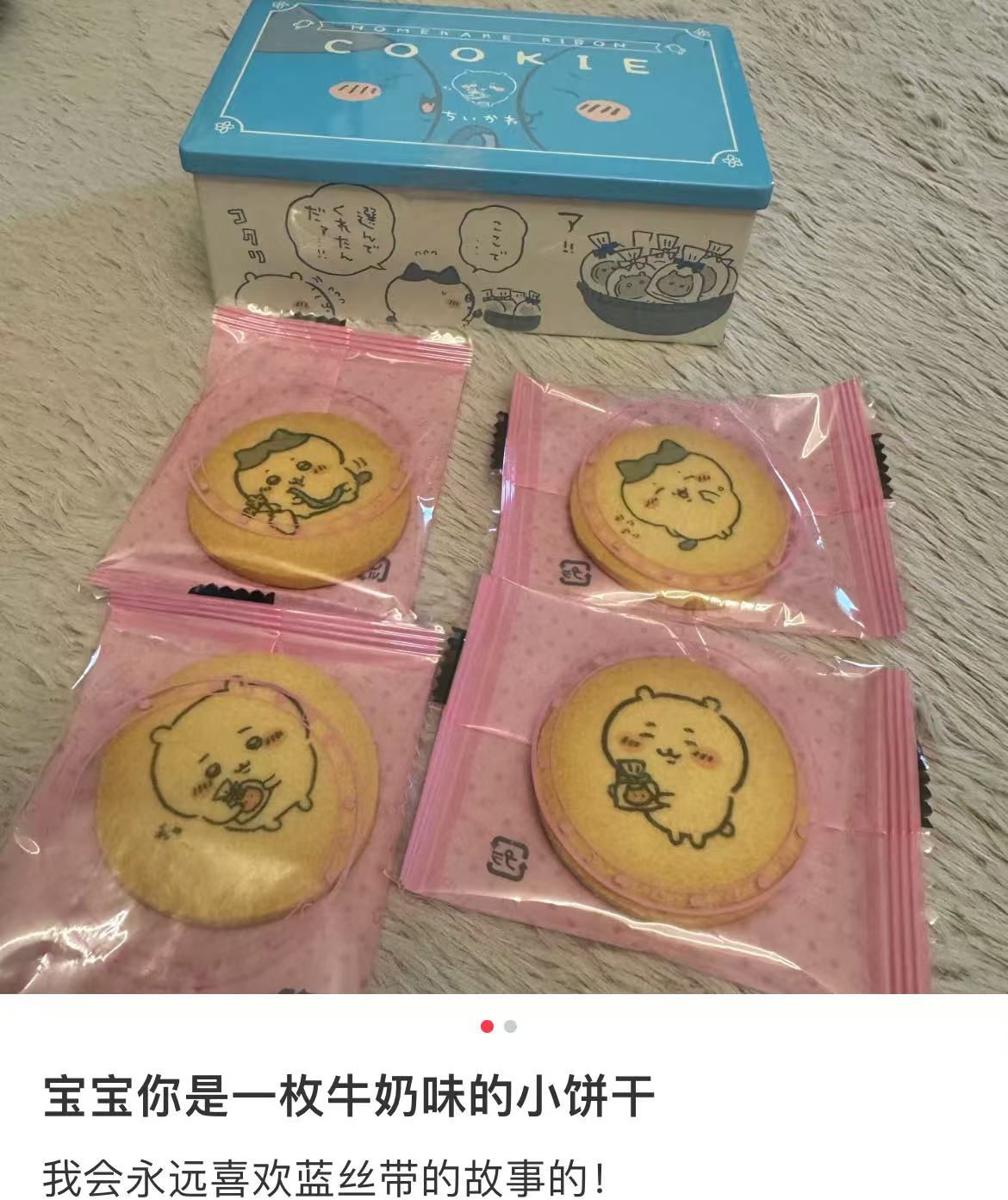 Chiikawa|Praised Ribbon Printed Cookie Tin|10 pieces【25.07】