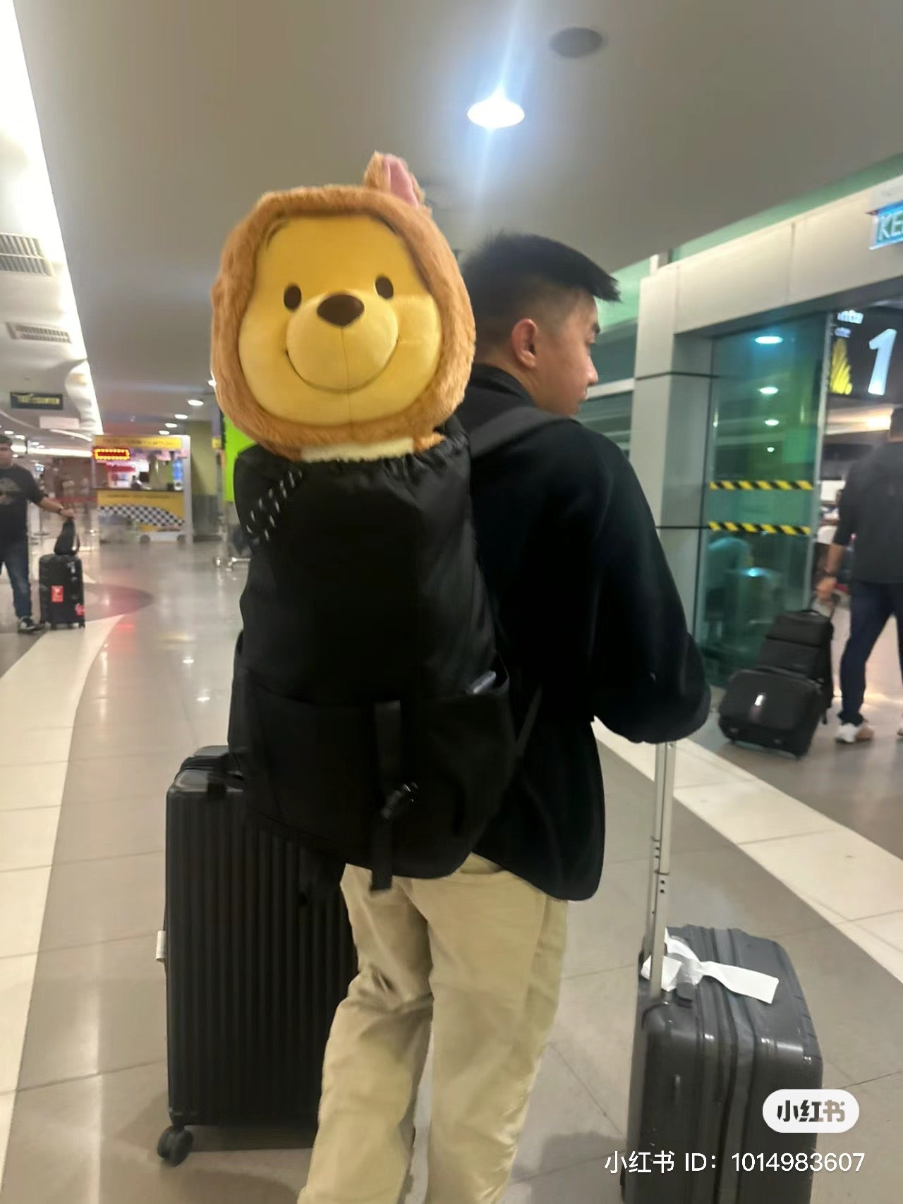 Disney SH|松鼠噗噗/维尼公仔/玩偶/帽帽可脱|超大M号