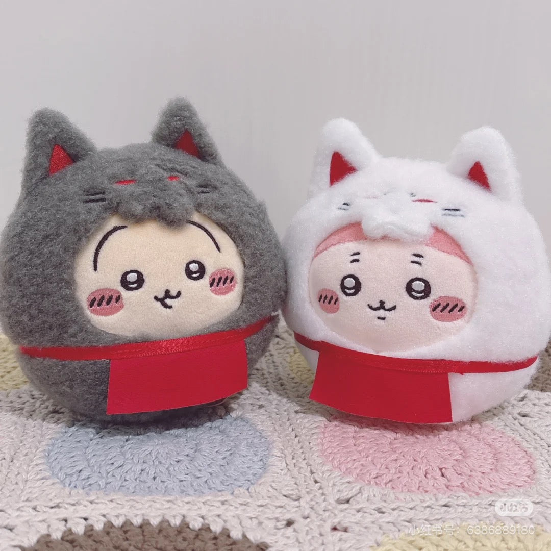 Chiikawa|Fushimi store exclusive Inari Daruma stuffed Plush Dolls/Plush Toy|H125 x W115 approx. x D130 mm