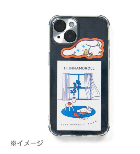 Sanrio|I.Cinnamoroll Love yourself more Sticker Set|10×0.1×12cm approx.