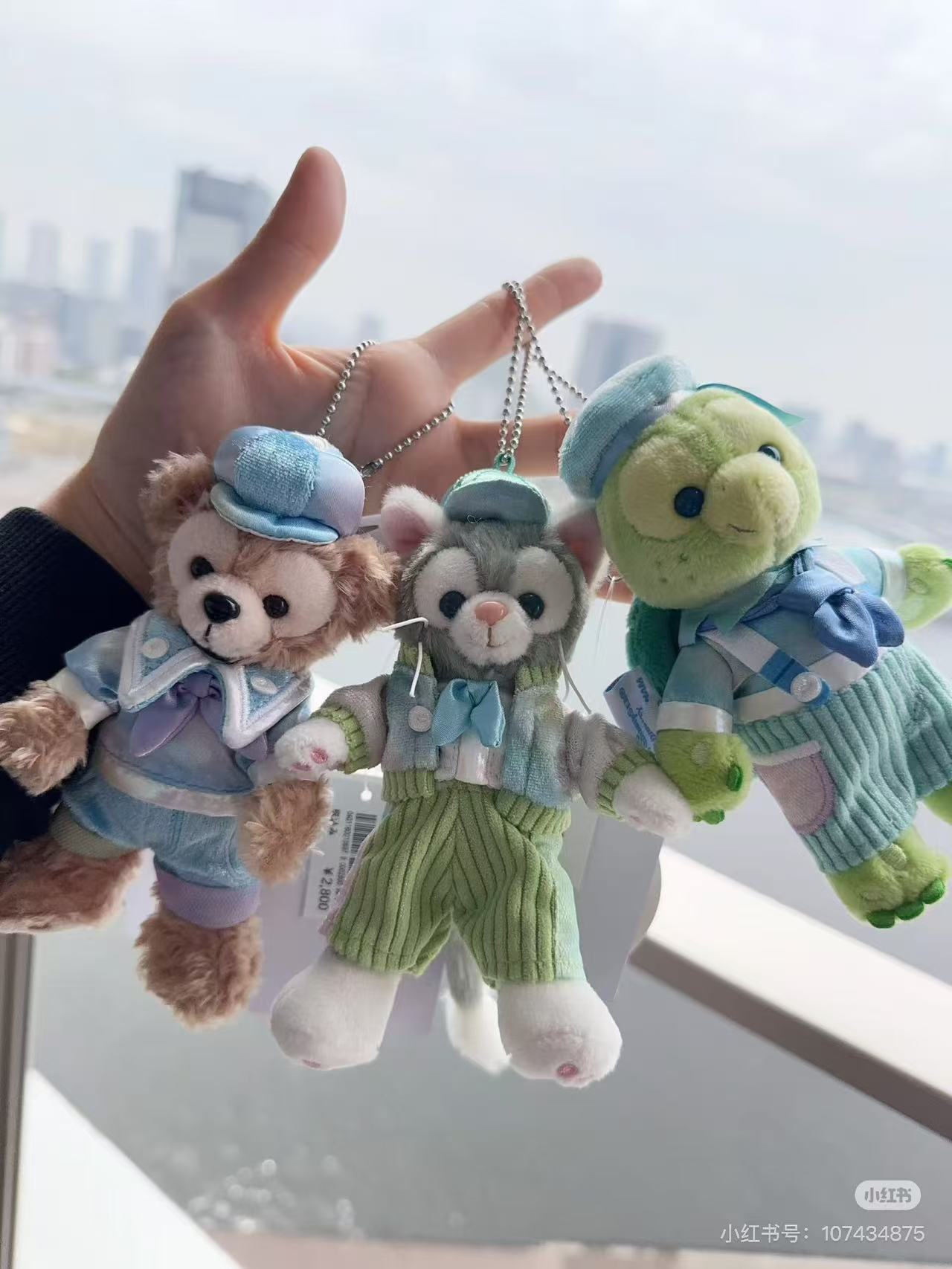 【limit 1】Disney|20 Duffyand Friends Mascot Holder /Plush Keychain