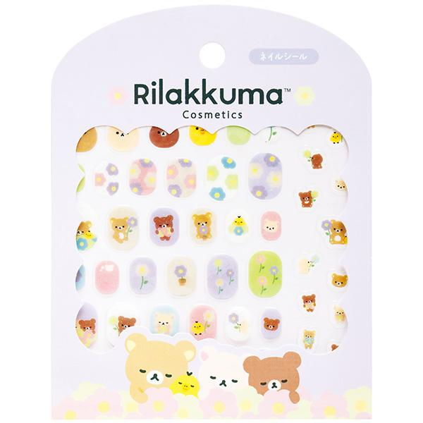 Rilakkuma|Little Devil Feeling Nail Sticker |130x105mm approx.