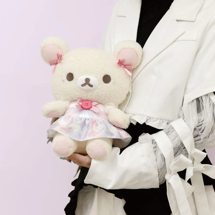 Rilakkuma轻松熊|Korilakkuma Plush Doll M Sky Cotton Candy San-X天空白云棉花糖系列毛绒玩偶/公仔|約300×250×180mm