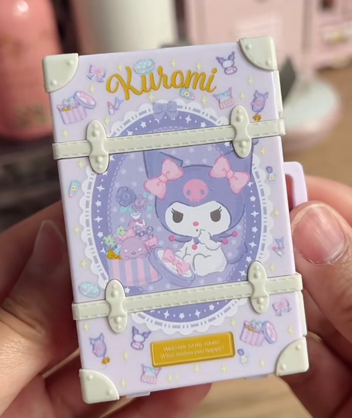 BANDAI万代|Sanrio Characters Tiny Suitcase三丽鸥迷你复古行李箱食玩盲盒/全5种|1枚入