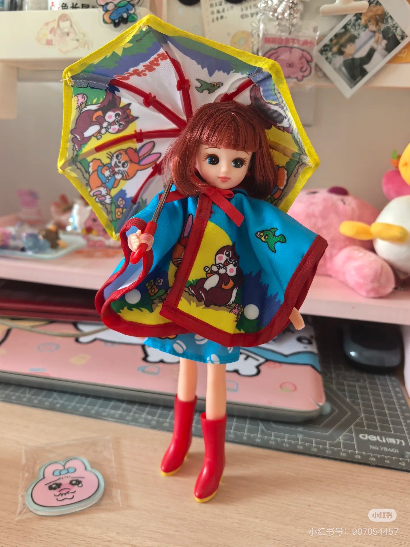 Licca|Takara Tomy Licca-chan Doll Kuppy Ramune Daisuki |26 x 12 x 4cm approx.