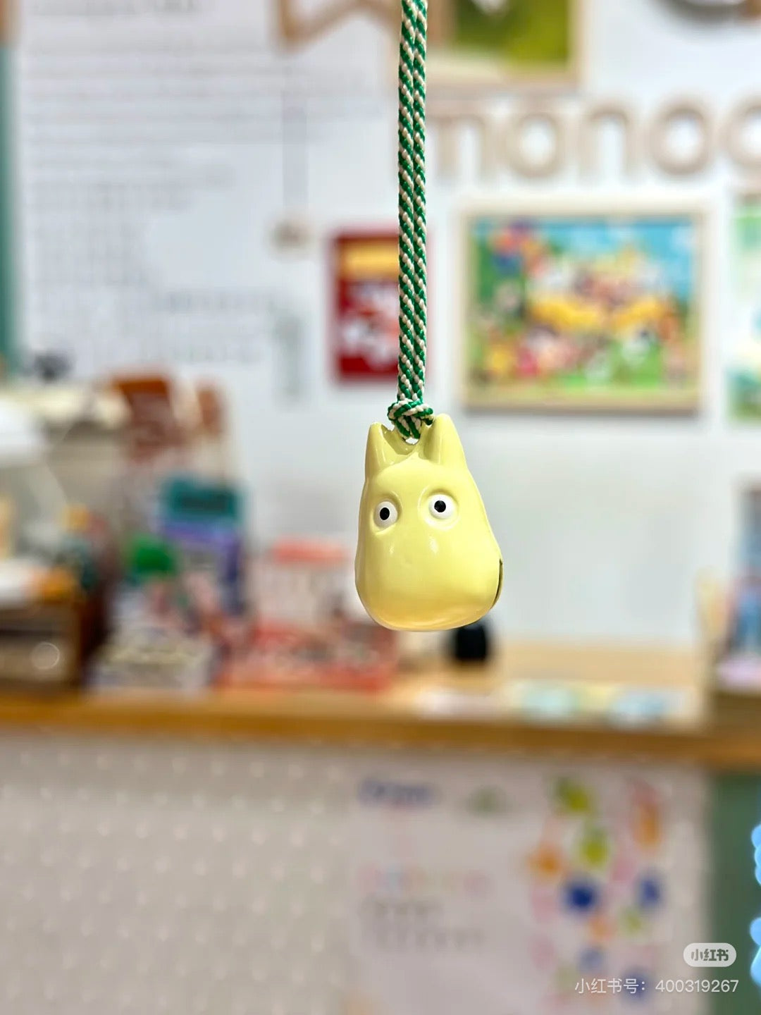 My neighbor totoro|Tiny Charm Face-shaped Bell Netsuk|120×65×20mm approx.