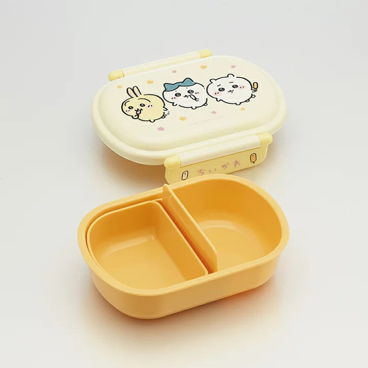 chiikawa|带扣抗菌耐热分格饭盒/洗碗机/微波炉可用|360ml